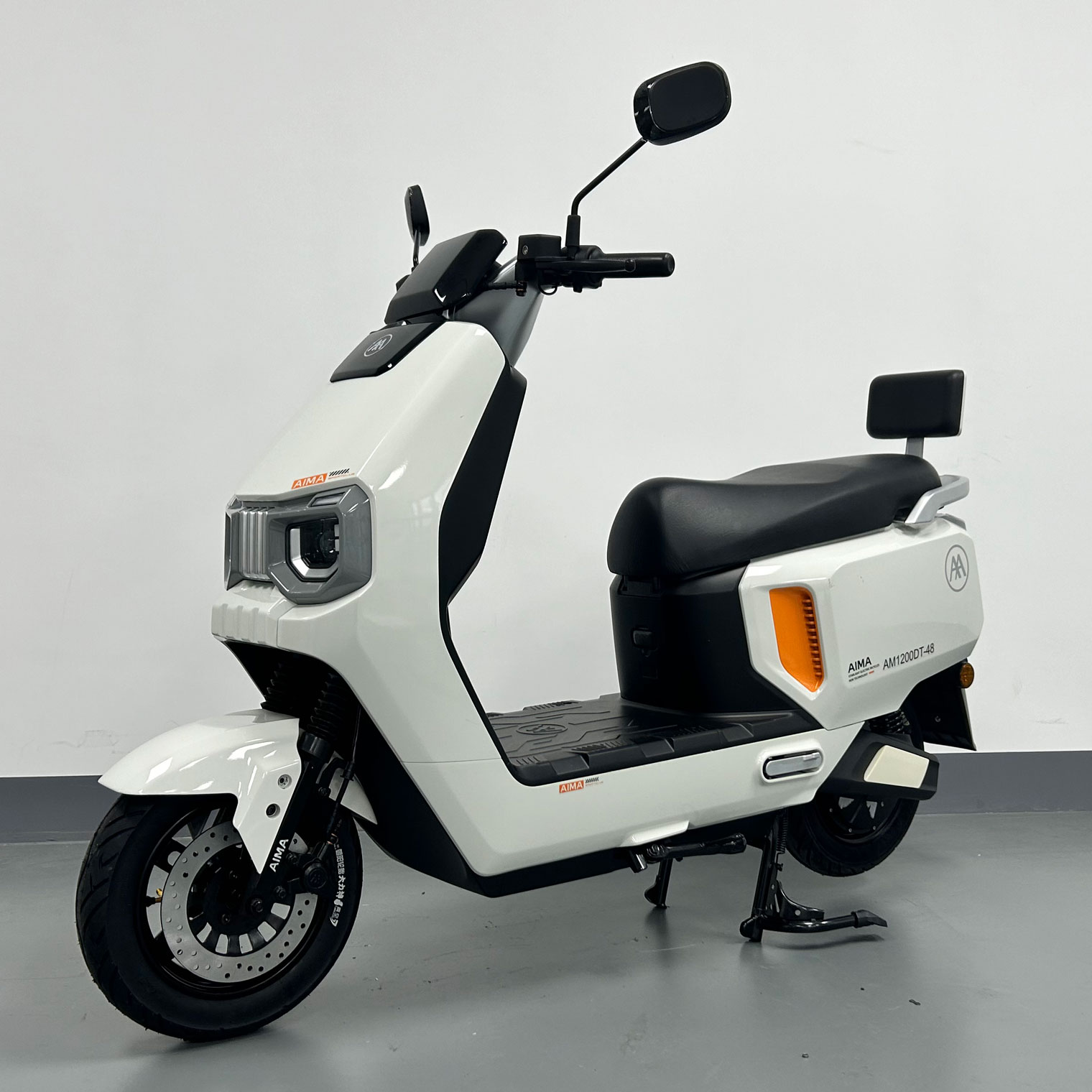 AM1200DT-48 爱玛牌纯电动前盘式后盘式/鼓式电动两轮摩托车图片