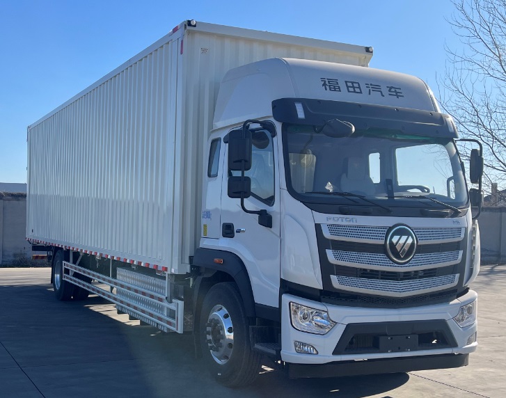 福田牌BJ5186XYKEV5纯电动翼开启厢式车