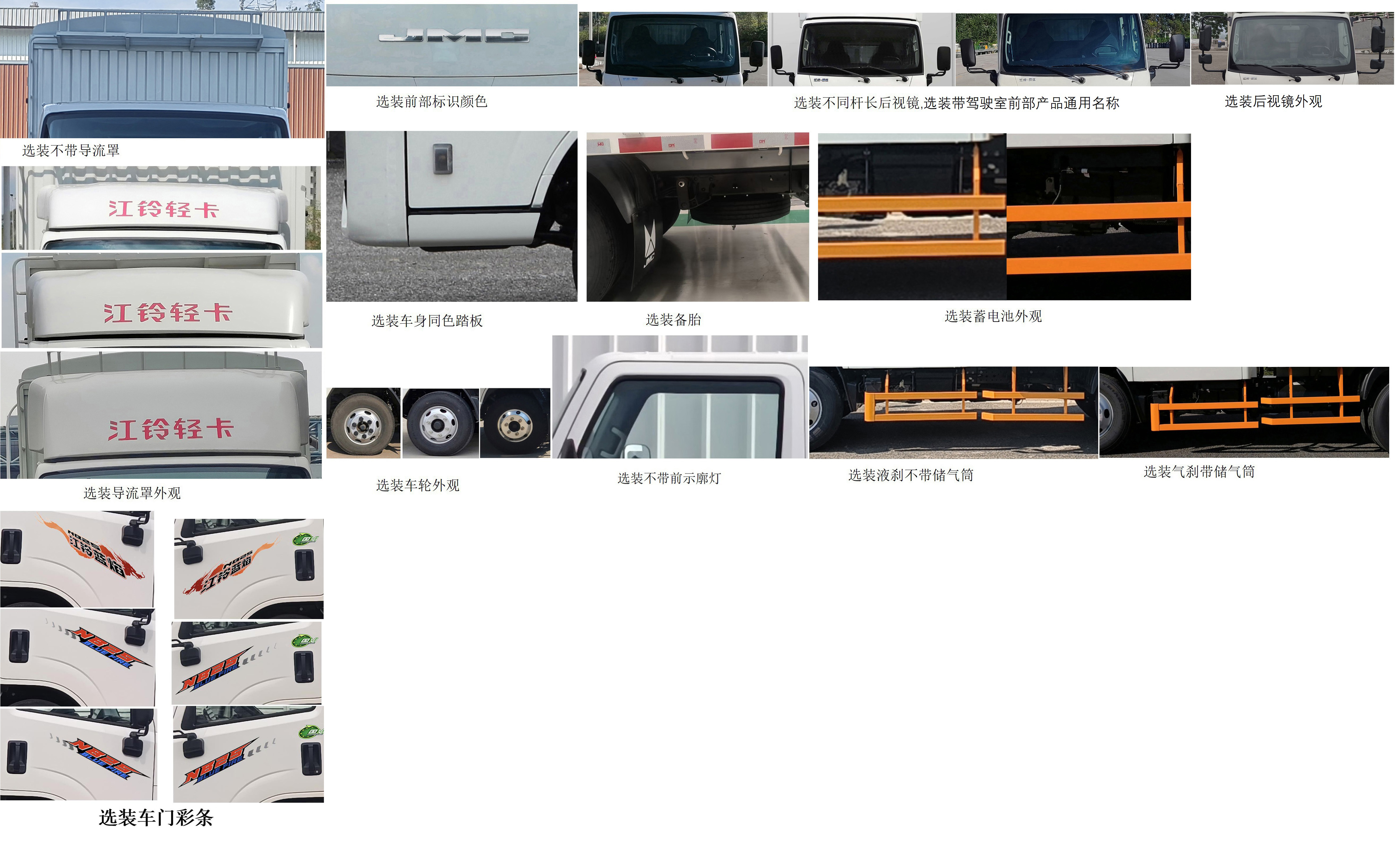 江铃牌JX5041CCYTSCM26仓栅式运输车公告图片
