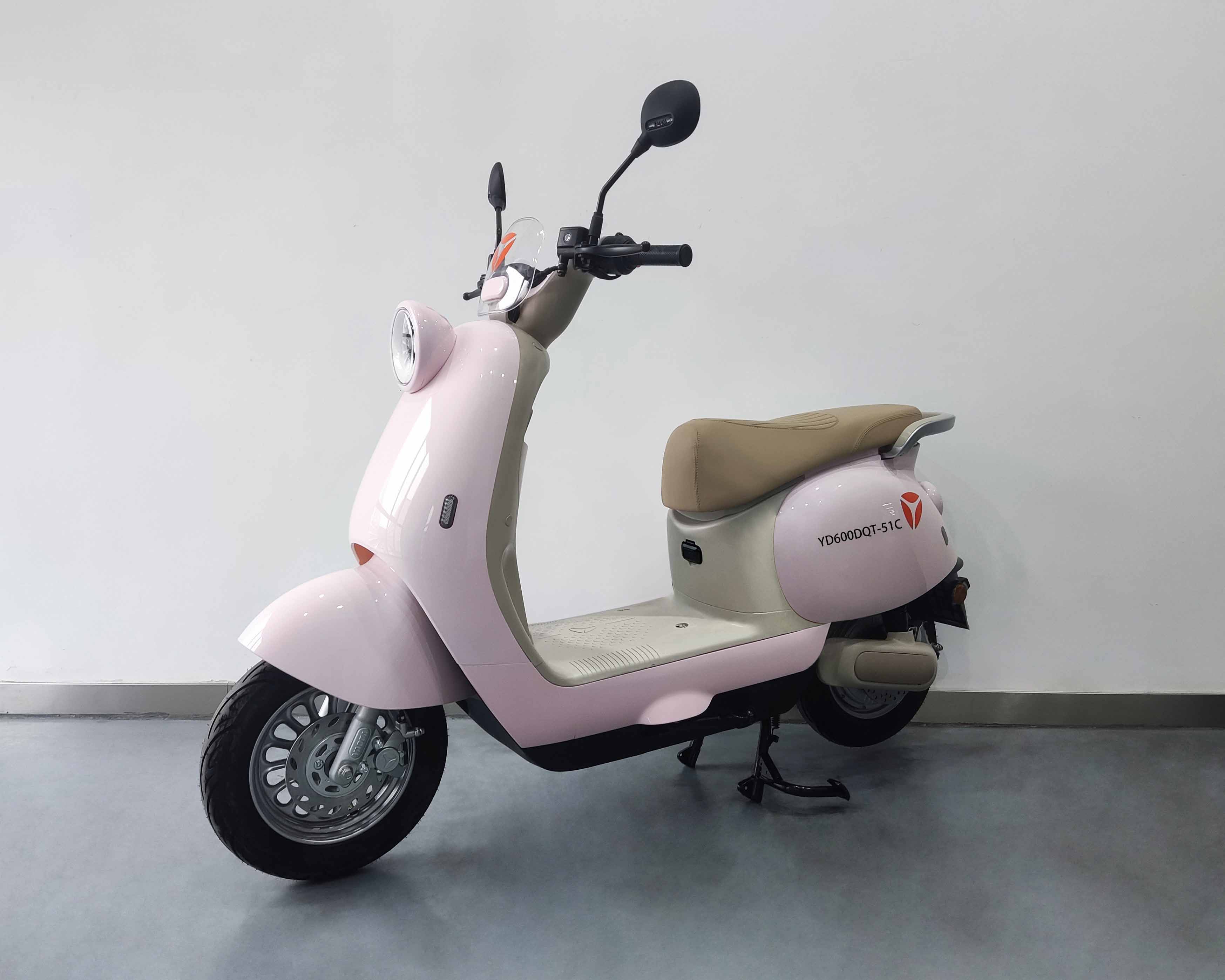 YD600DQT-51C 雅迪牌纯电动前盘式后盘式/鼓式电动两轮轻便摩托车图片