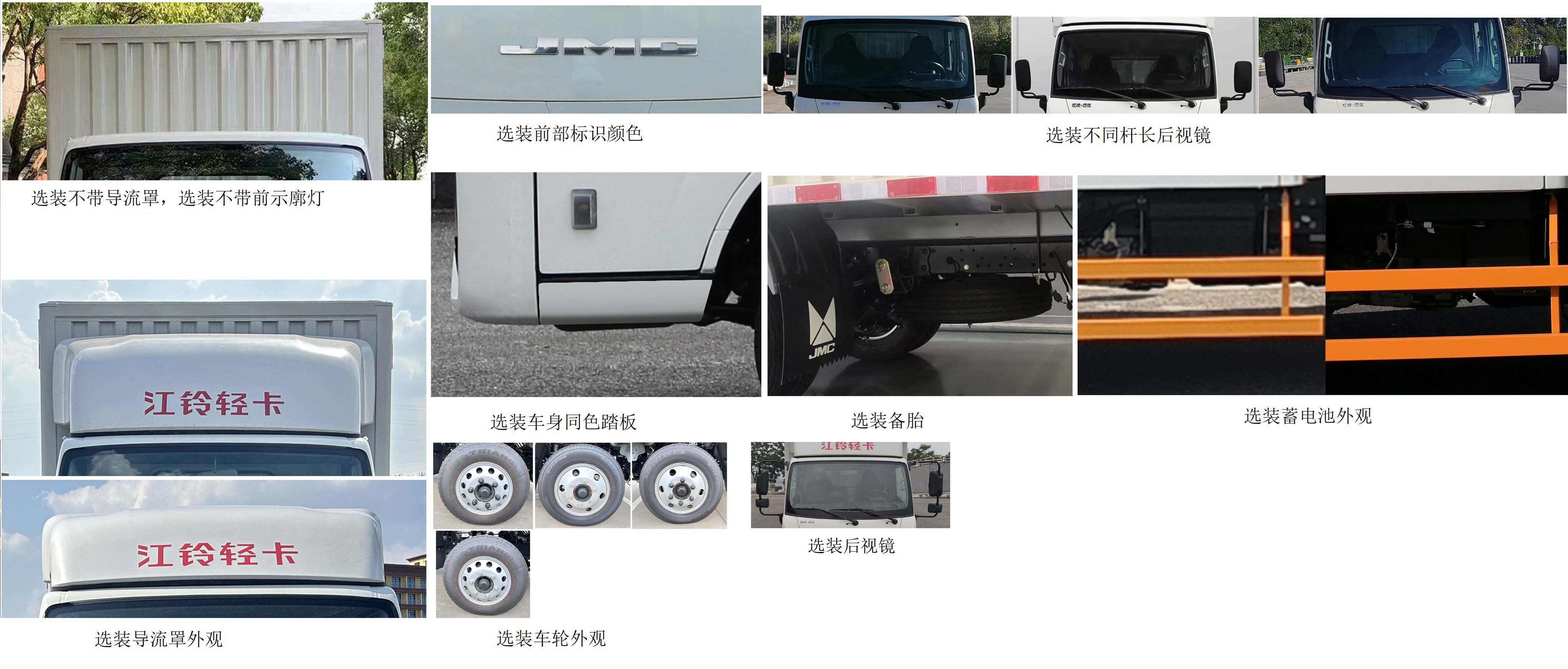 江鈴牌JX5041XXYTSCL26廂式運輸車公告圖片