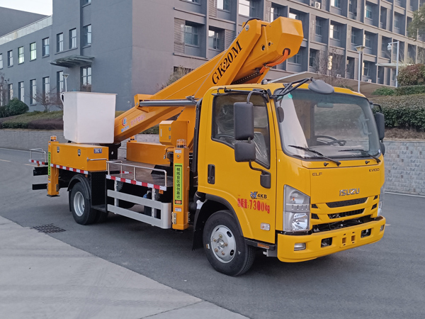 程力威牌CLW5070JGKADT高空作业车