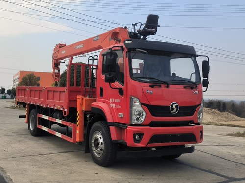 SX5189JSQBP65112 陕汽牌随车起重运输车图片