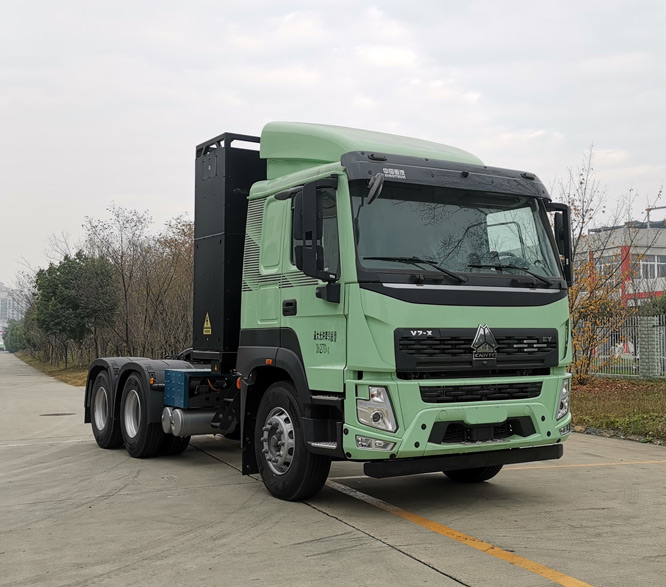豪沃牌 558马力 换电式纯电动牵引汽车(ZZ4257V3847Z1SEV)