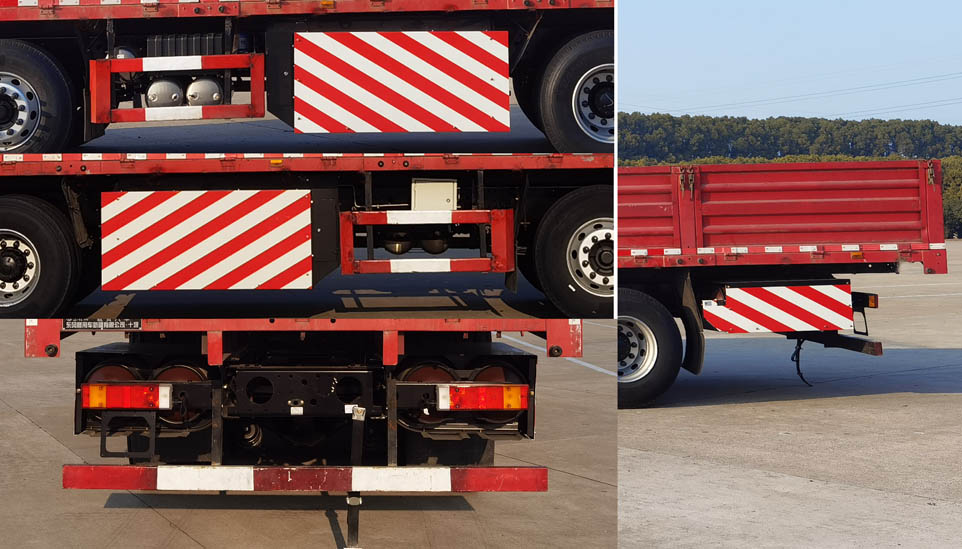 DFV1318GP6C 东风牌540马力前四后八CNG9.6米国六载货汽车图片
