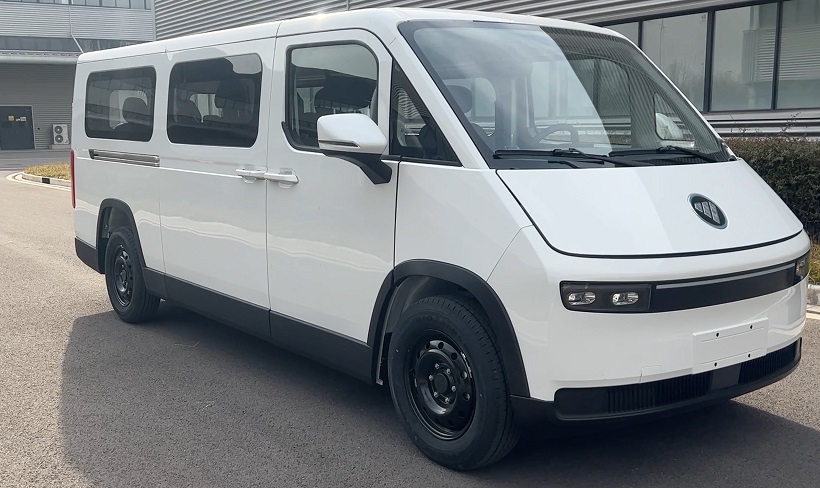 福田牌5.2米9座纯电动多用途乘用车(BJ6522EVAA1)