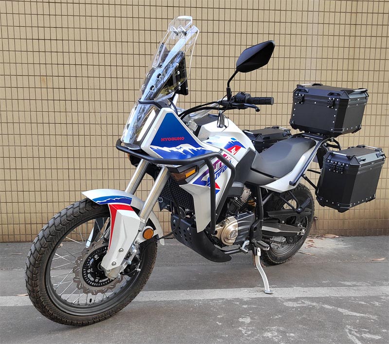 两轮摩托车