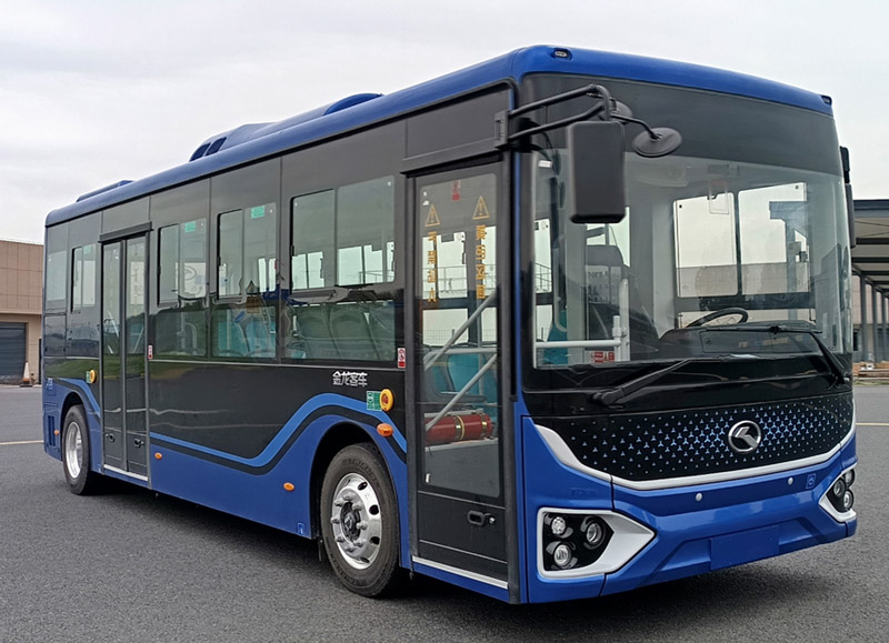 金龙牌8.1米12-27座纯电动低地板城市客车(XMQ6815DGBEVL)
