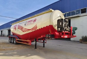 低密度粉粒物料运输半挂车