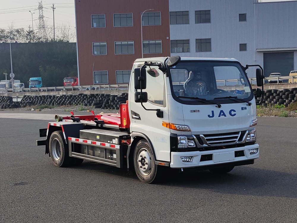 勤宏牌SQH5122ZXXBEVPZ纯电动车厢可卸式垃圾车