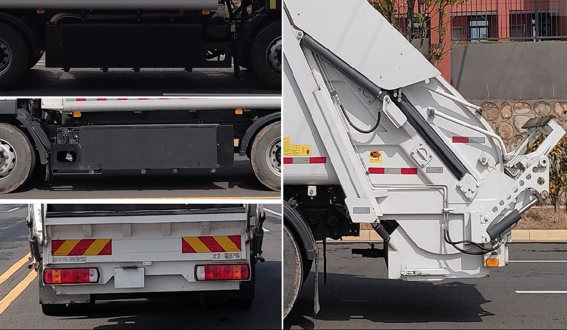 福田牌BJ5185ZYSEV-H1純電動壓縮式垃圾車公告圖片