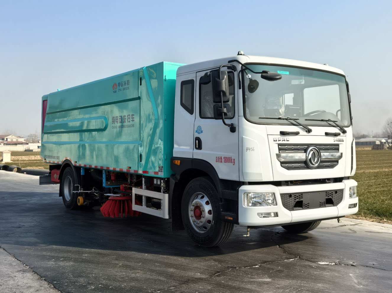 ZYW5180TXSBEV型纯电动洗扫车图片
