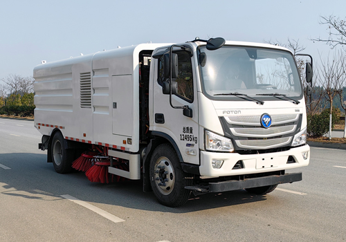 SWT5120TSLBEV型纯电动扫路车图片