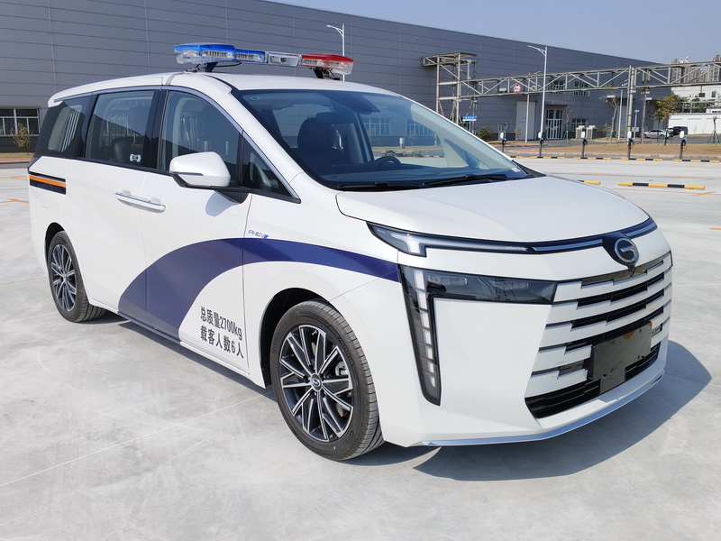 升駿振軒牌GZX5031XQCHEV插電式混合動力囚車公告圖片