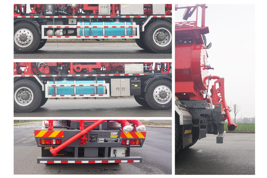 四機牌SJX5400TYL105壓裂車公告圖片