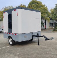 作业类中置轴挂车