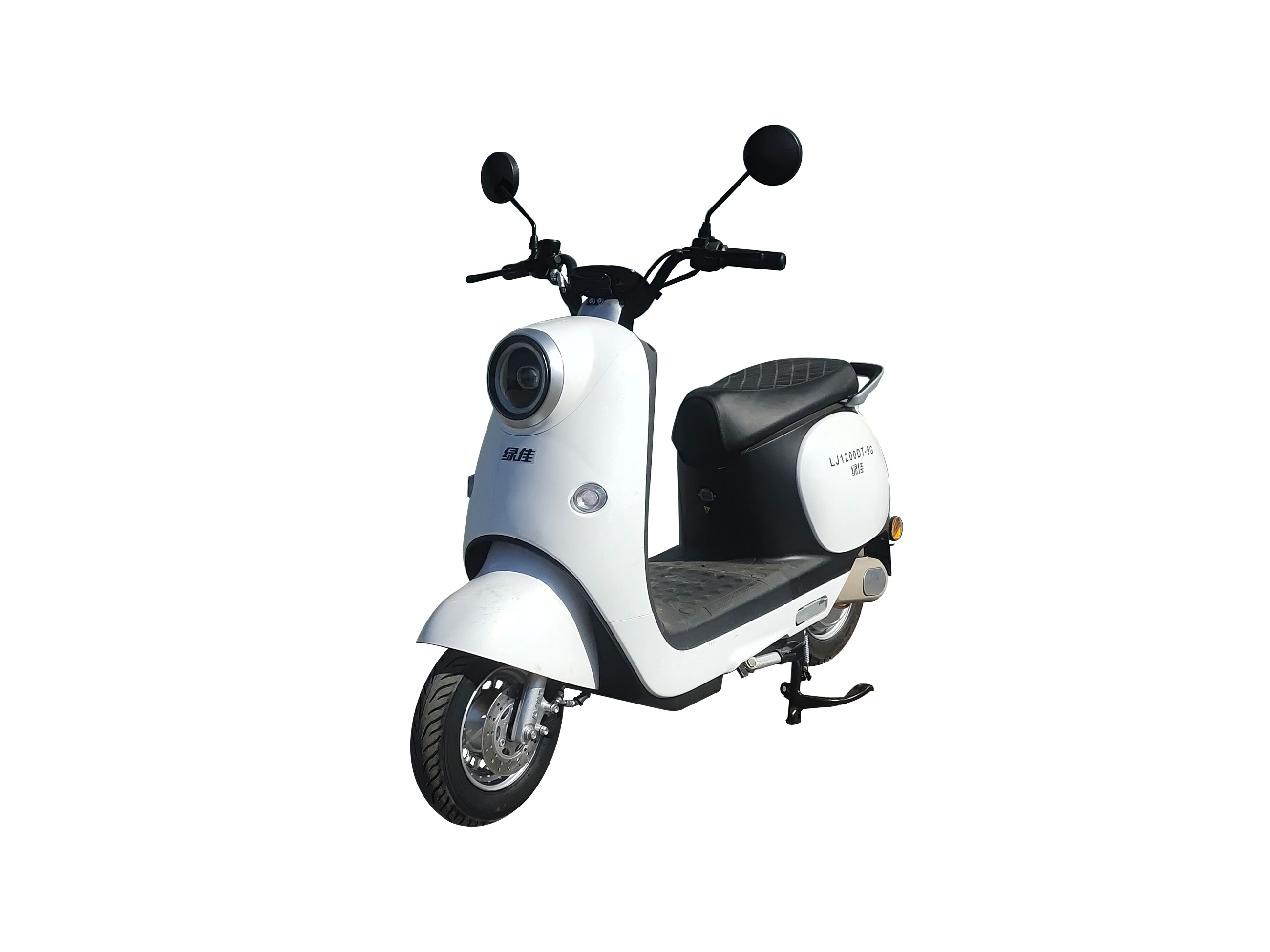 LJ1200DT-9G 绿佳牌纯电动前盘式后鼓式电动两轮摩托车图片