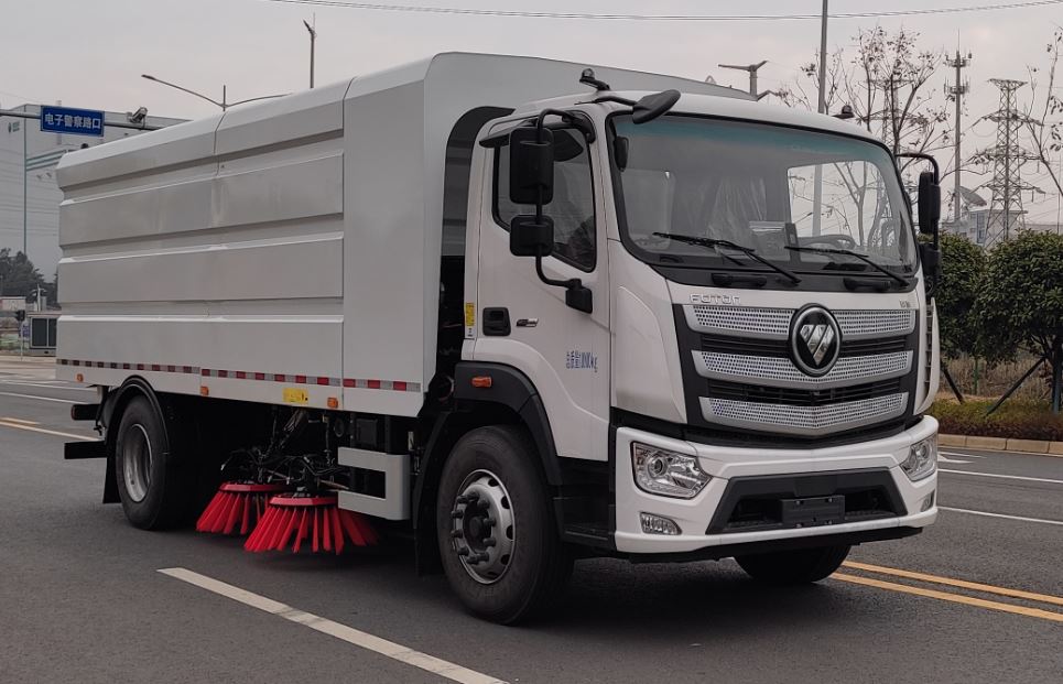 BJ5183TSLEV-H1 福田牌纯电动扫路车图片