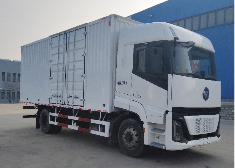 福田牌BJ5186XXY-01廂式貨車公告圖片