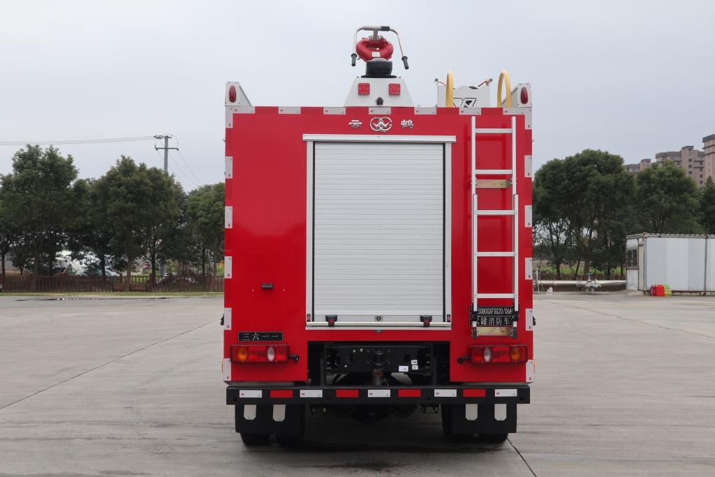 云鹤牌WHG5080GXFSG20/D6A水罐消防车公告图片