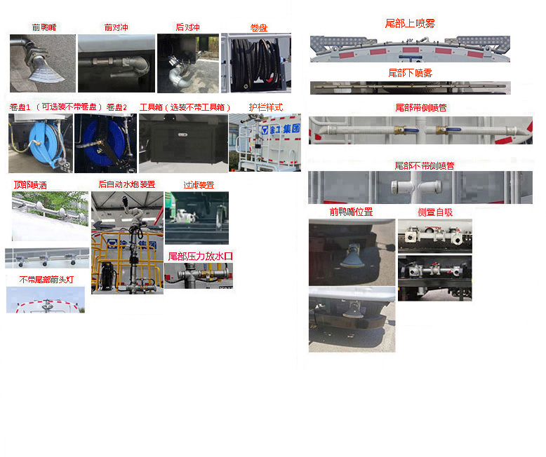 徐工牌XGH5180GSSBFCEV燃料电池洒水车公告图片