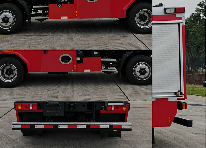 漢江牌HXF5110GXFSG45水罐消防車公告圖片