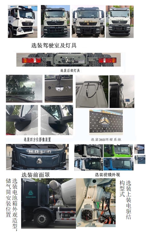 建友牌SDX5318GJBBEV1纯电动混凝土搅拌运输车公告图片