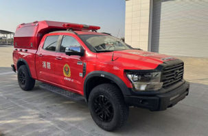 器材消防车