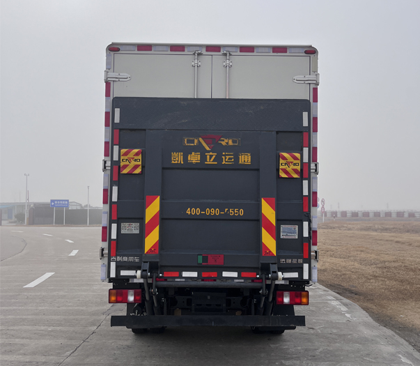 纯电动厢式货车图片