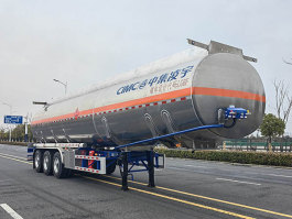 铝合金易燃液体罐式运输半挂车