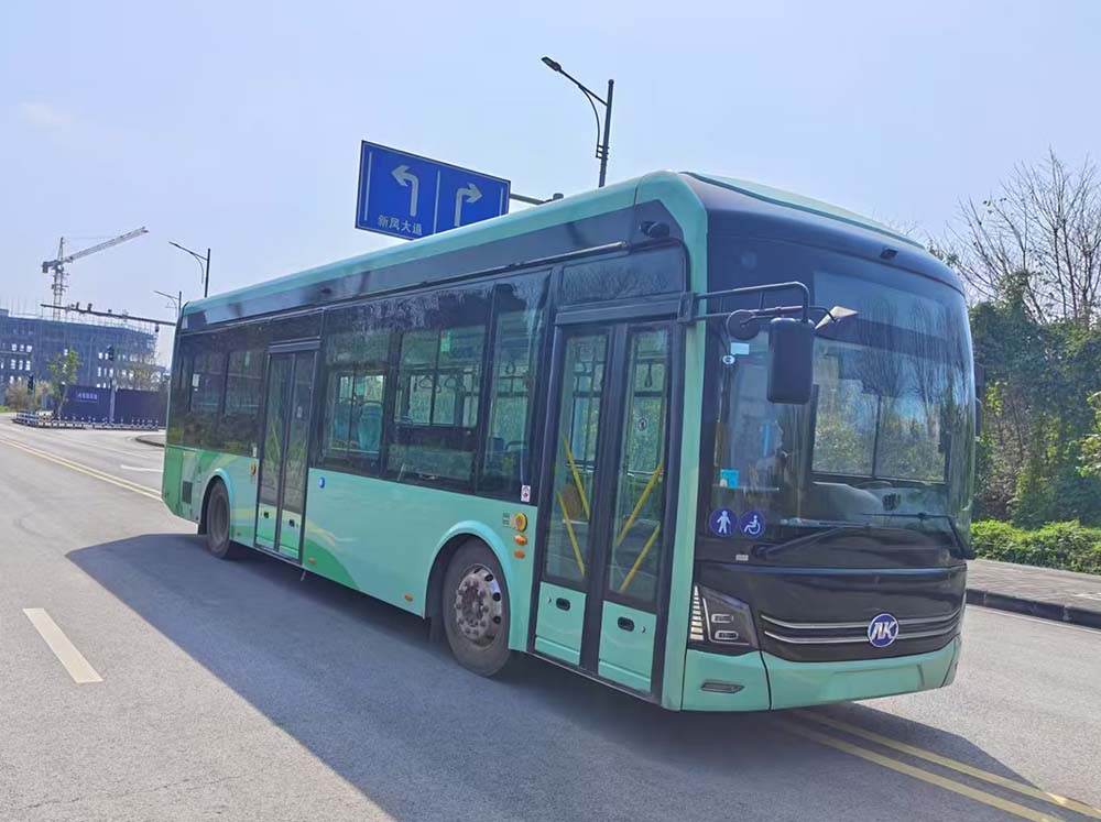 纯电动低入口城市客车图片