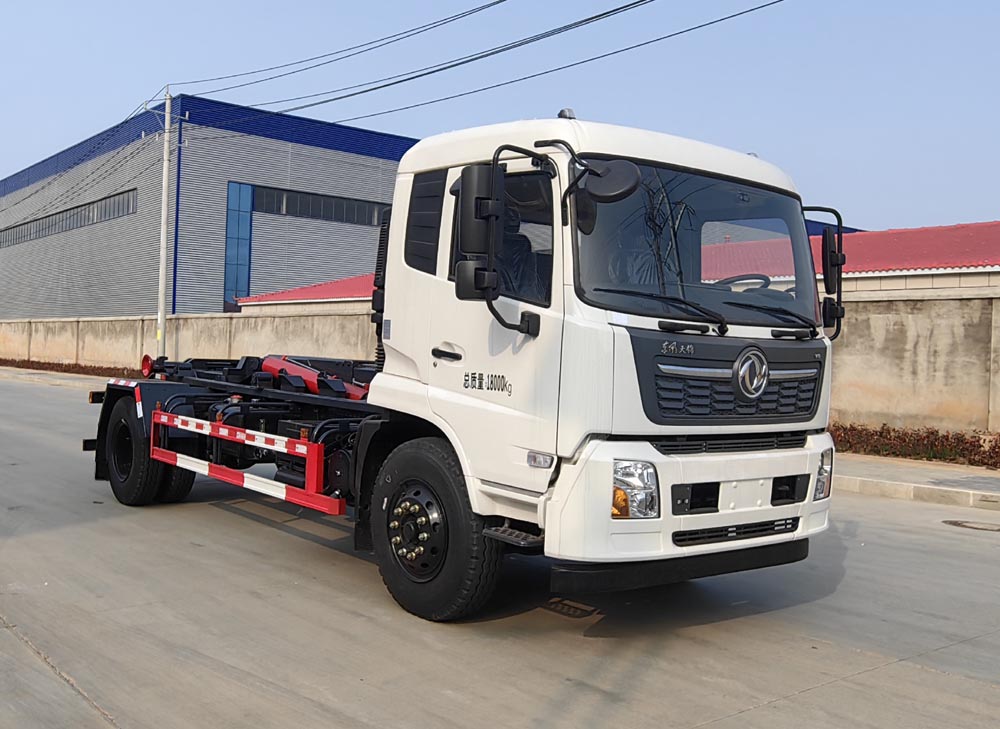 长沣牌CFC5180ZXX6DF车厢可卸式垃圾车