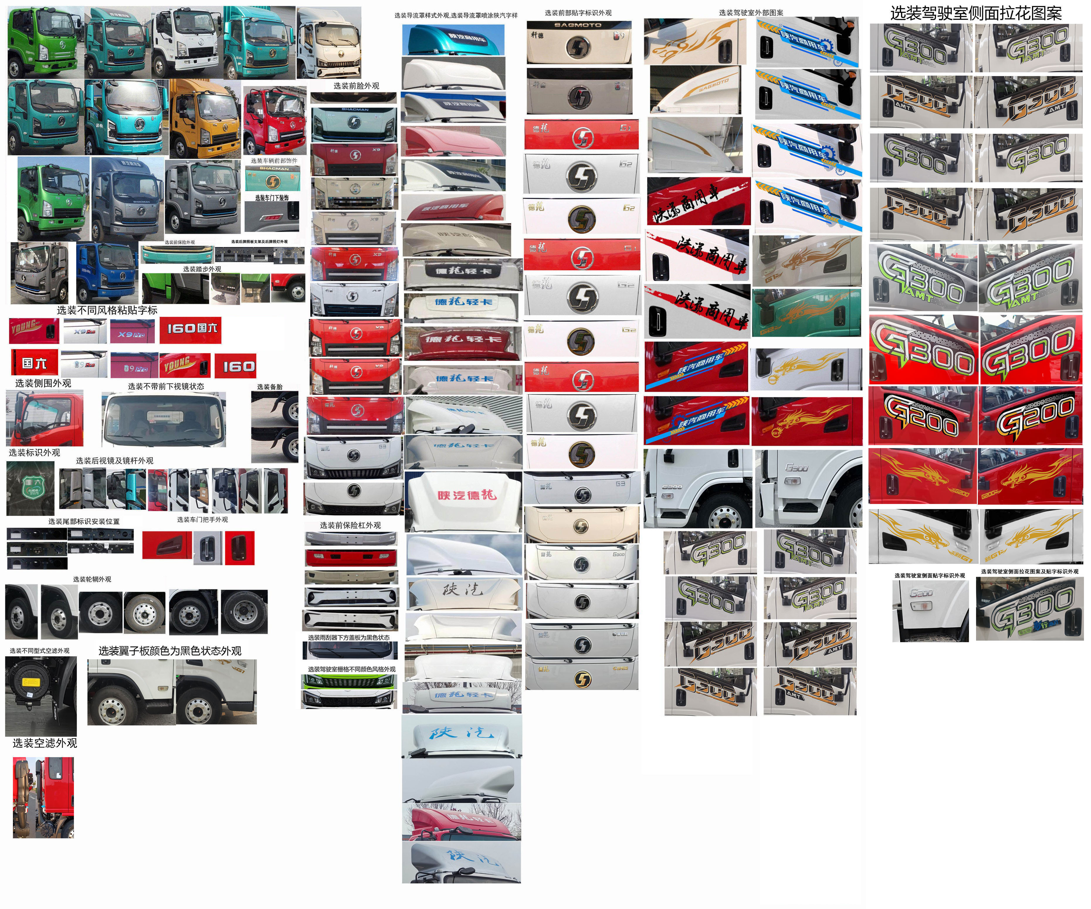 陜汽牌SX5041XXYMA廂式貨車公告圖片