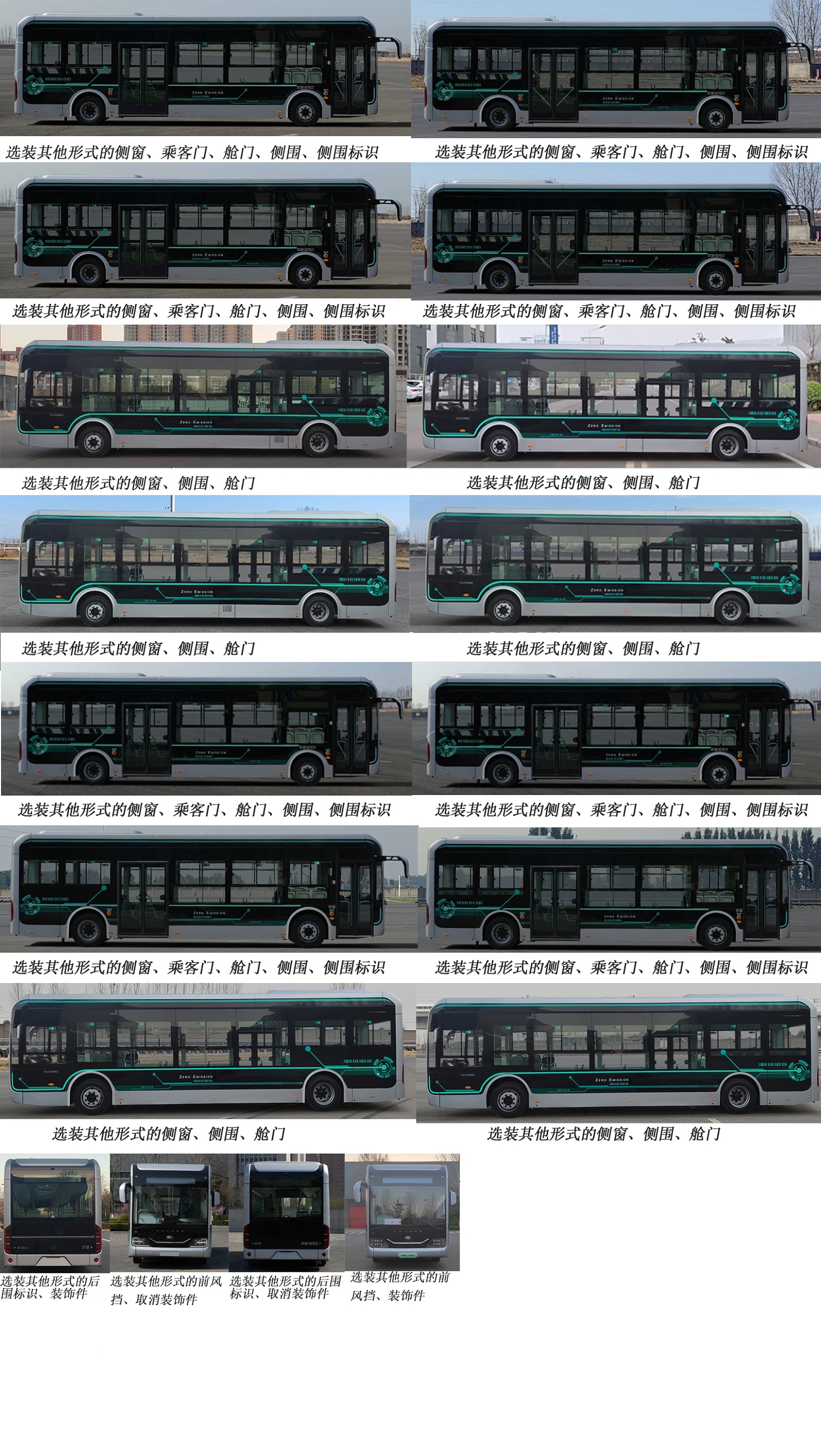 纯电动低入口城市客车图片