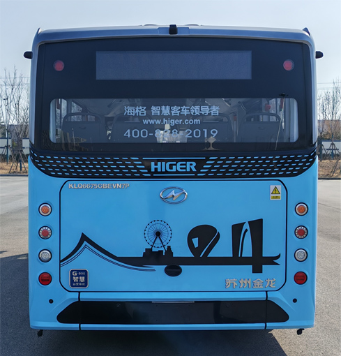纯电动低入口城市客车图片