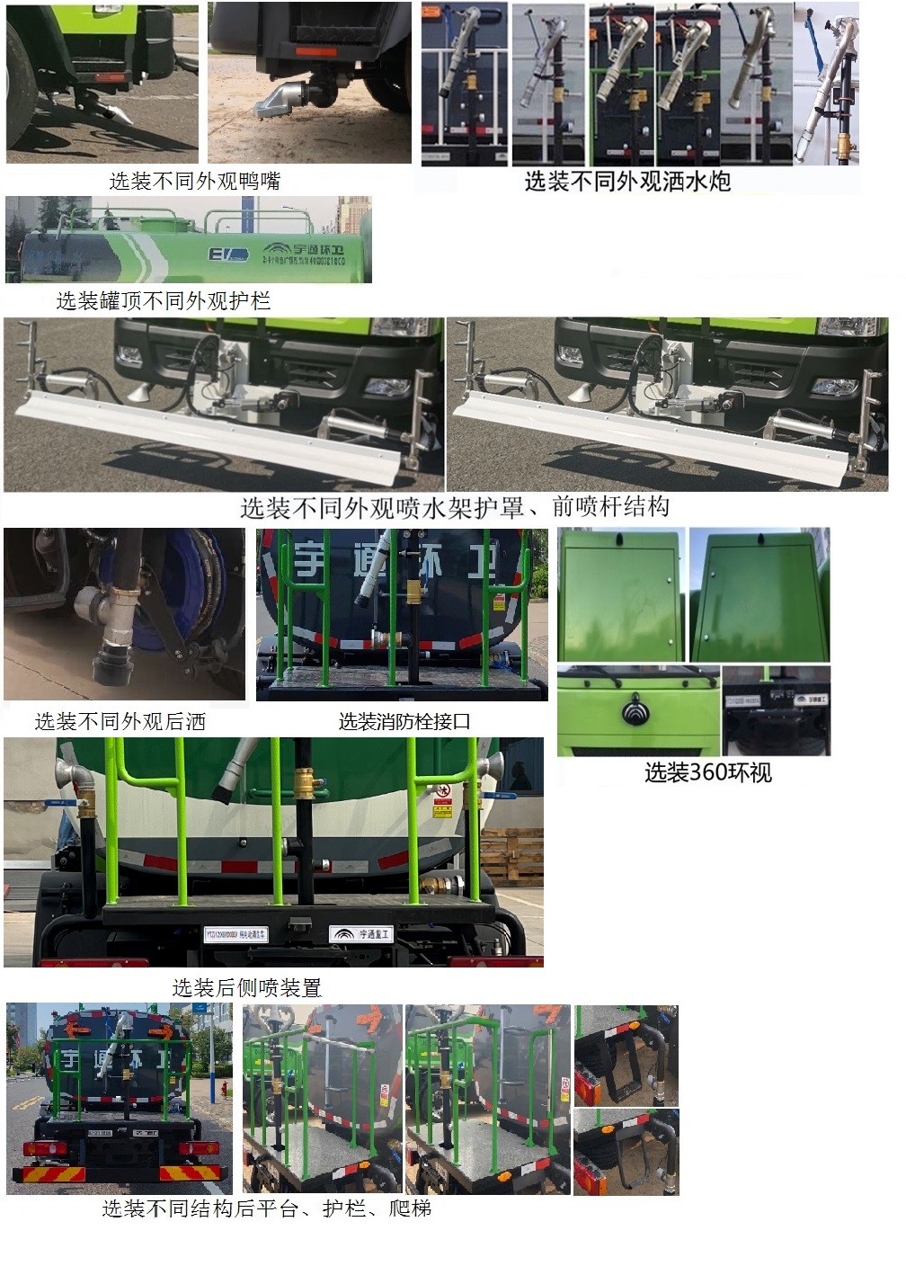 宇通牌YTZ5120GQXD1BEV纯电动清洗车公告图片