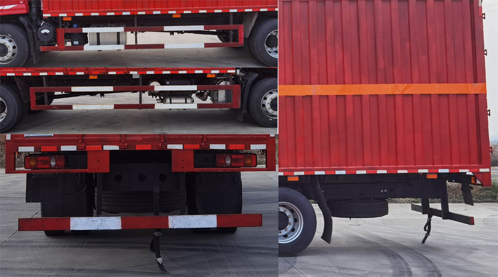 东驹牌LDW5183XFW6D腐蚀性物品厢式运输车公告图片