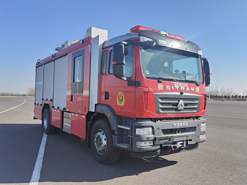 永强奥林宝牌RY5191GXFAP50/12压缩空气泡沫消防车