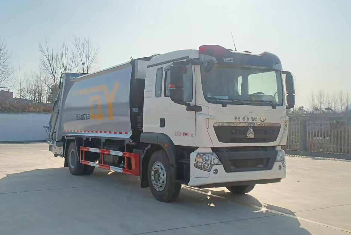 柯铭牌WYW5187ZYSZ压缩式垃圾车