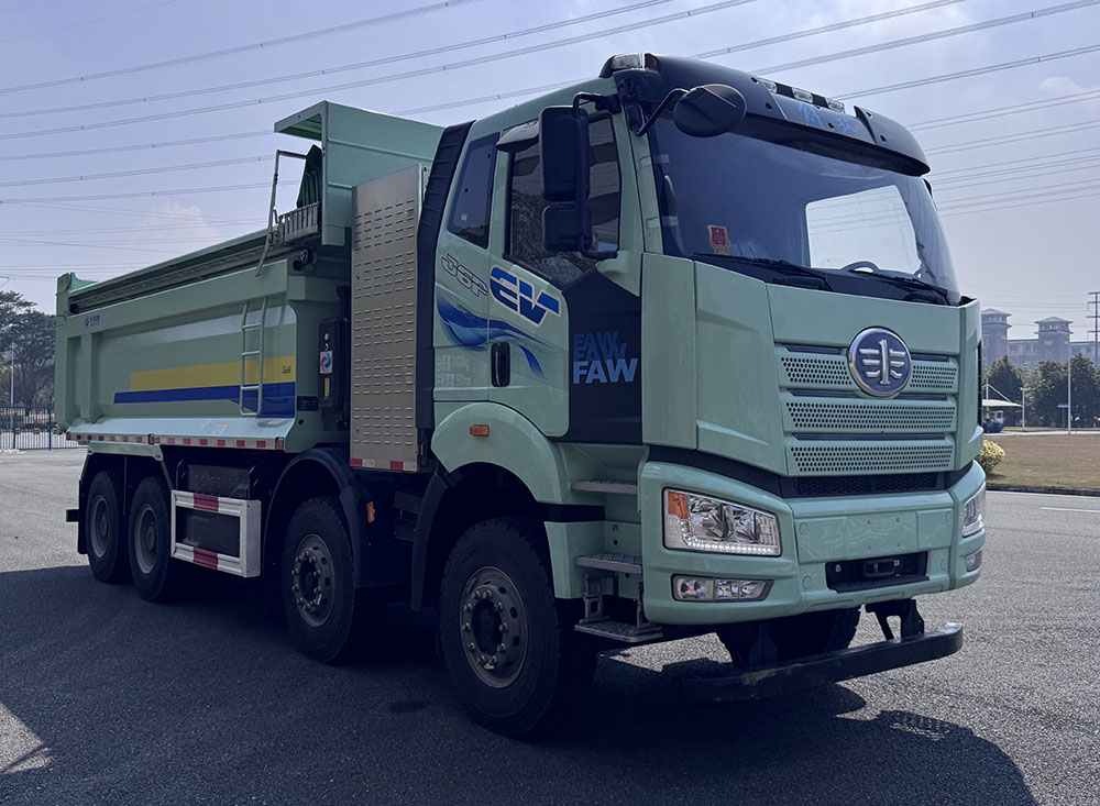 特尔佳牌DWT5310ZLJL8CABEV纯电动自卸式垃圾车