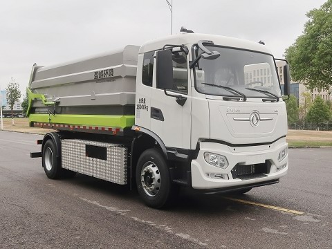 中联牌ZBH5180ZXLDFBEVY纯电动厢式垃圾车