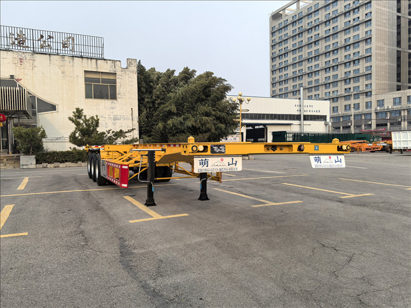 萌山牌12.3米34.6吨3轴集装箱运输半挂车(MSC9400TJZG)