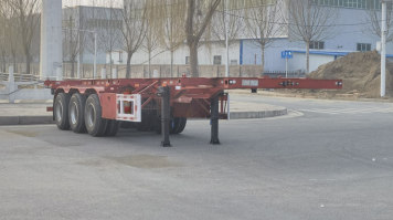 危险品罐箱骨架运输半挂车
