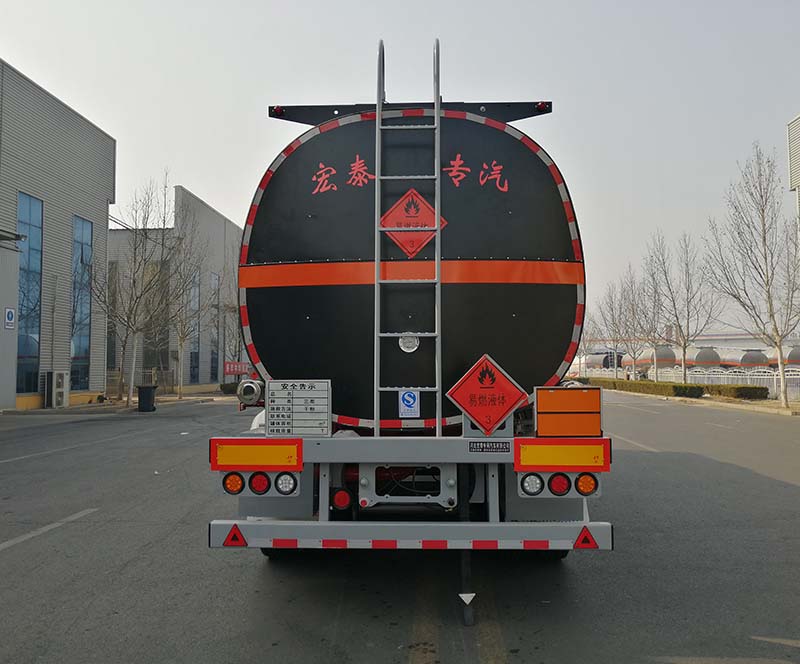 易燃液体罐式运输半挂车图片