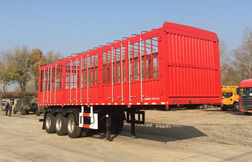 兰田牌10米34.1吨3轴仓栅式运输半挂车(JLT9405CCY)
