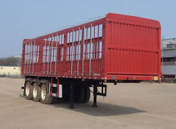 兰田牌10米32.1吨3轴仓栅式运输半挂车(JLT9381CCY)