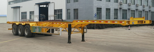 鲁润牌14米35.3吨3轴集装箱运输半挂车(HLX9400TJZE)
