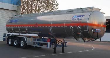 铝合金运油半挂车