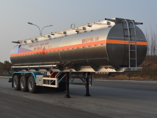 欧曼牌12.5米33.5吨3轴铝合金运油半挂车(HFV9407GYYA)