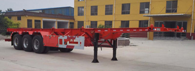 鲁玺牌13米34.7吨3轴集装箱运输半挂车(LXP9402TJZ)